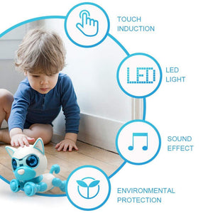 Intelligent robot dog touch touch electric toy