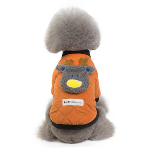 Dog Clothes Winter Padded Jacket Cute Autumn And Winter Clothes