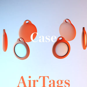 Compatible with Apple, Airtags Protective Sleeve Suitable For Airtags Anti-Lost Device Soft Shell Tracker Silicone Hook