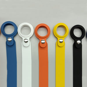 Compatible with Apple, Airtags Protective Sleeve Suitable For Airtags Anti-Lost Device Soft Shell Tracker Silicone Hook