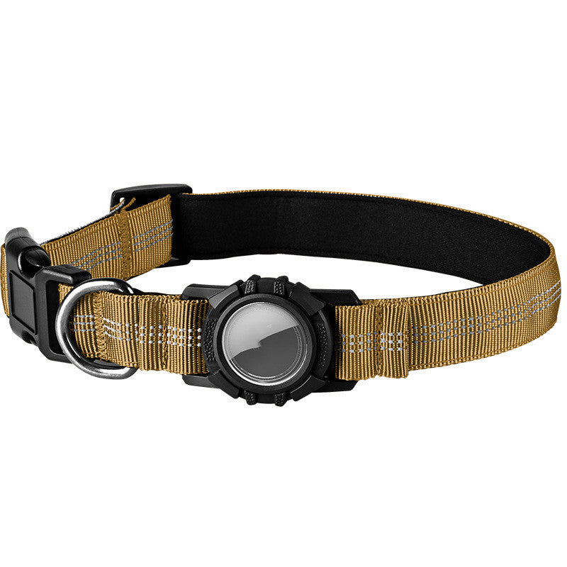 AirTag Dog Collar Reflective Waterproof Transparency Cover