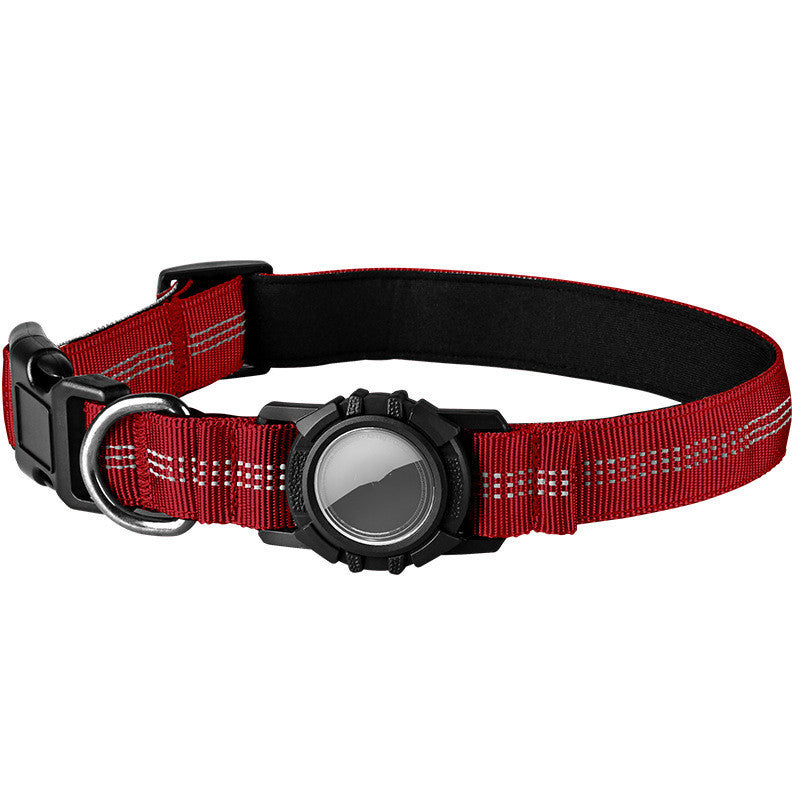AirTag Dog Collar Reflective Waterproof Transparency Cover