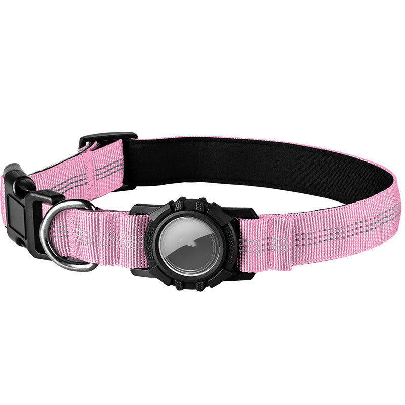 AirTag Dog Collar Reflective Waterproof Transparency Cover